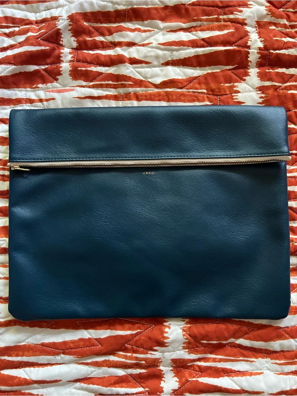 DELFONICS CRAIG Fold-Over Carrying Case with Gold Hardware